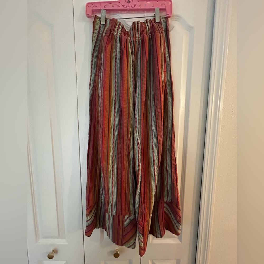 Free People Days End striped pants - Elastic Waist. Size XS